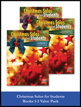 Christmas Solos for Students Value Pack piano sheet music cover